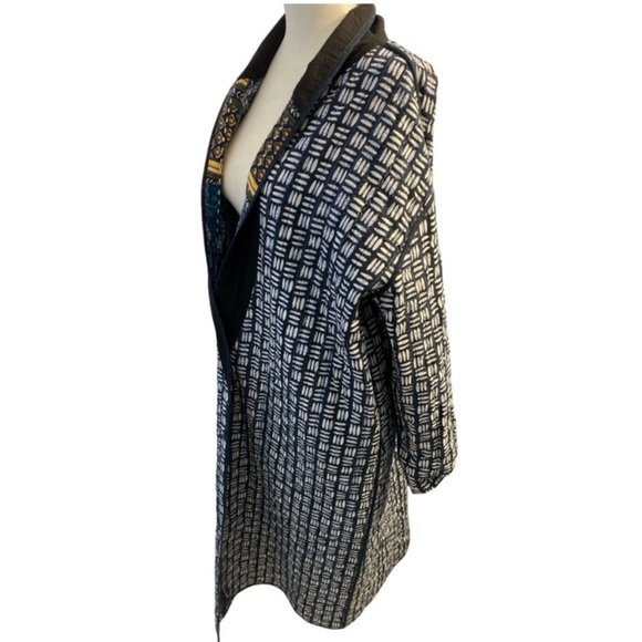 Free People X Brenda Knight NWOT Merigold Quilted Boho Duster Jacket Size L - Picture 13 of 17